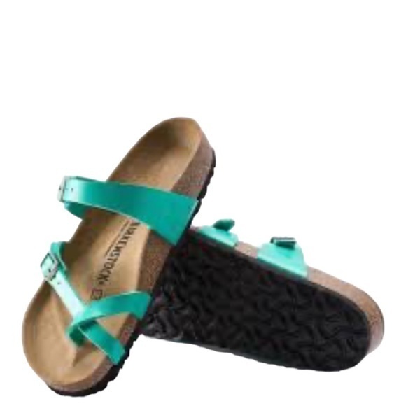 Birkenstock Shoes - BIRKENSTOCK Mayari Birko- Flor Sandals Graceful Emerald SIZE 36 EU (5-5.5 US)